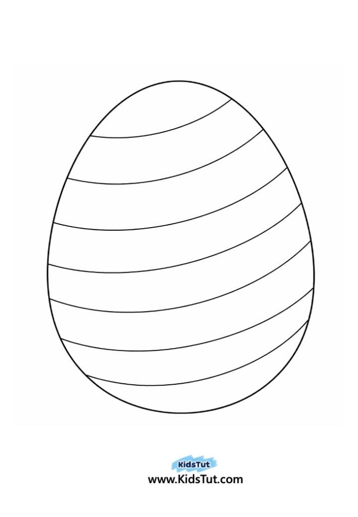 Colorful Paper Easter Egg Crafts Ideas for Kids