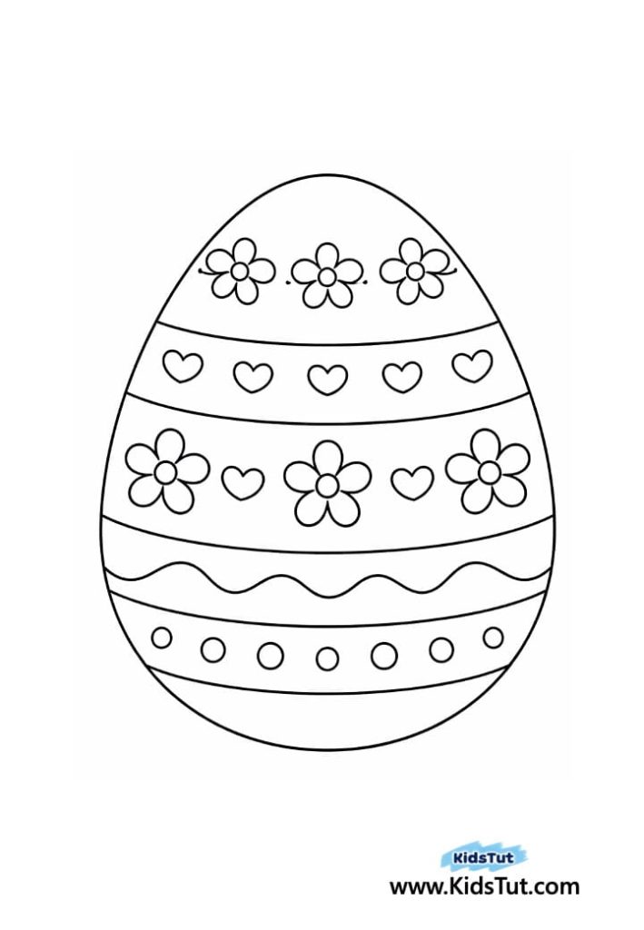 Colorful Easter Bunny and Egg Craft for Kids