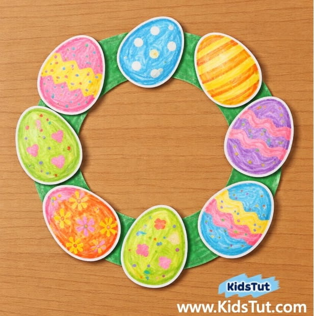 Easy Spring and Easter Wreath Crafts for Kids