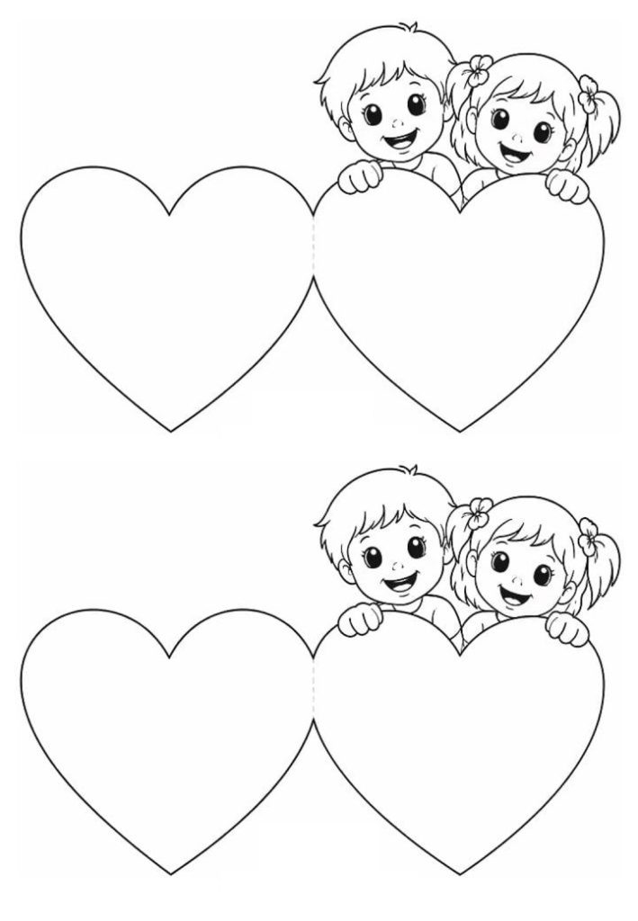 Mother’s Day Crafts for Kids with Heart Cards