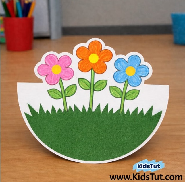Easy Spring Paper Craft Decoration Ideas for Kids