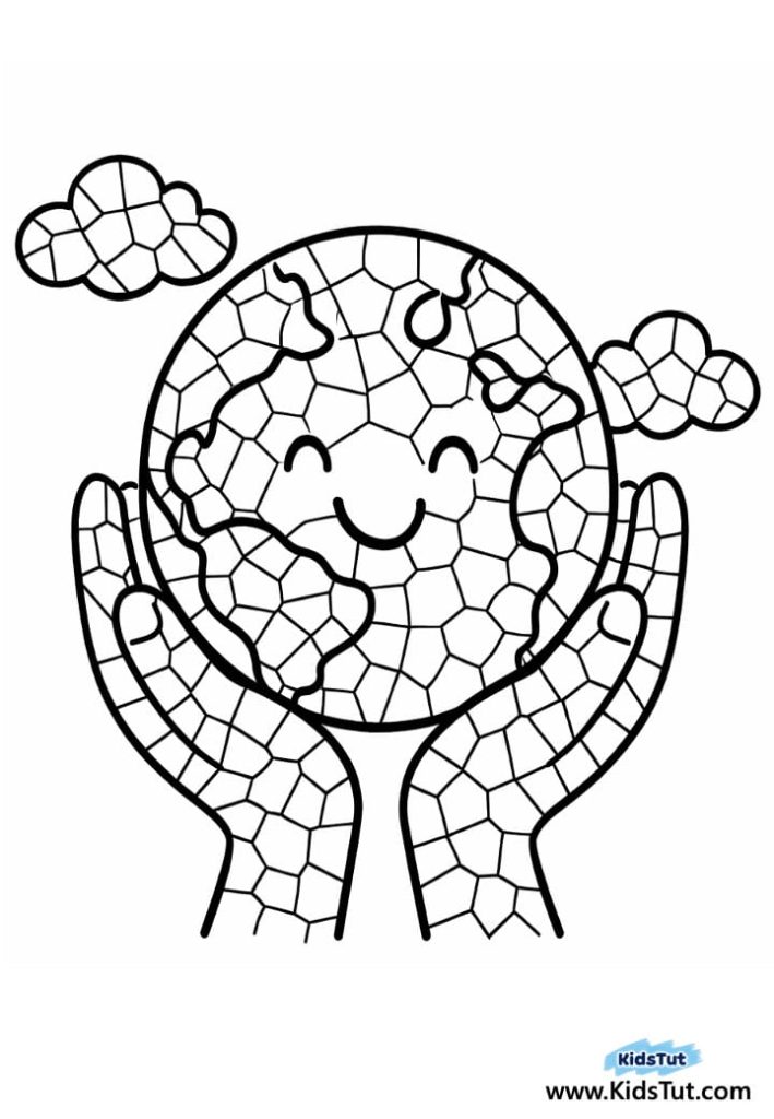 Easy and Fun Earth Day Coloring Pages for Kids