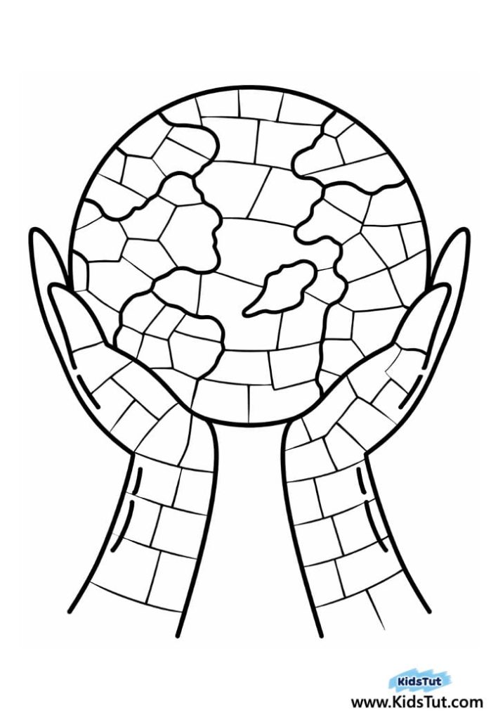 Easy and Fun Earth Day Coloring Pages for Kids