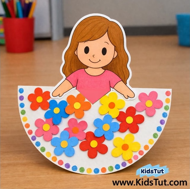 Easy Spring Paper Craft Decoration Ideas for Kids