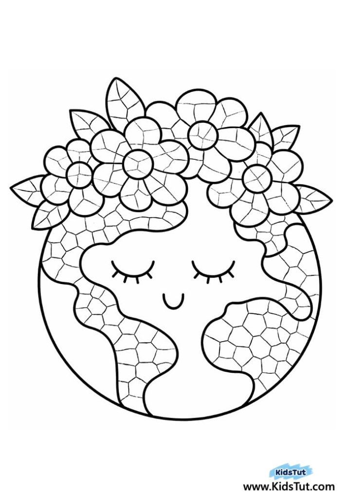 Easy and Fun Earth Day Coloring Pages for Kids