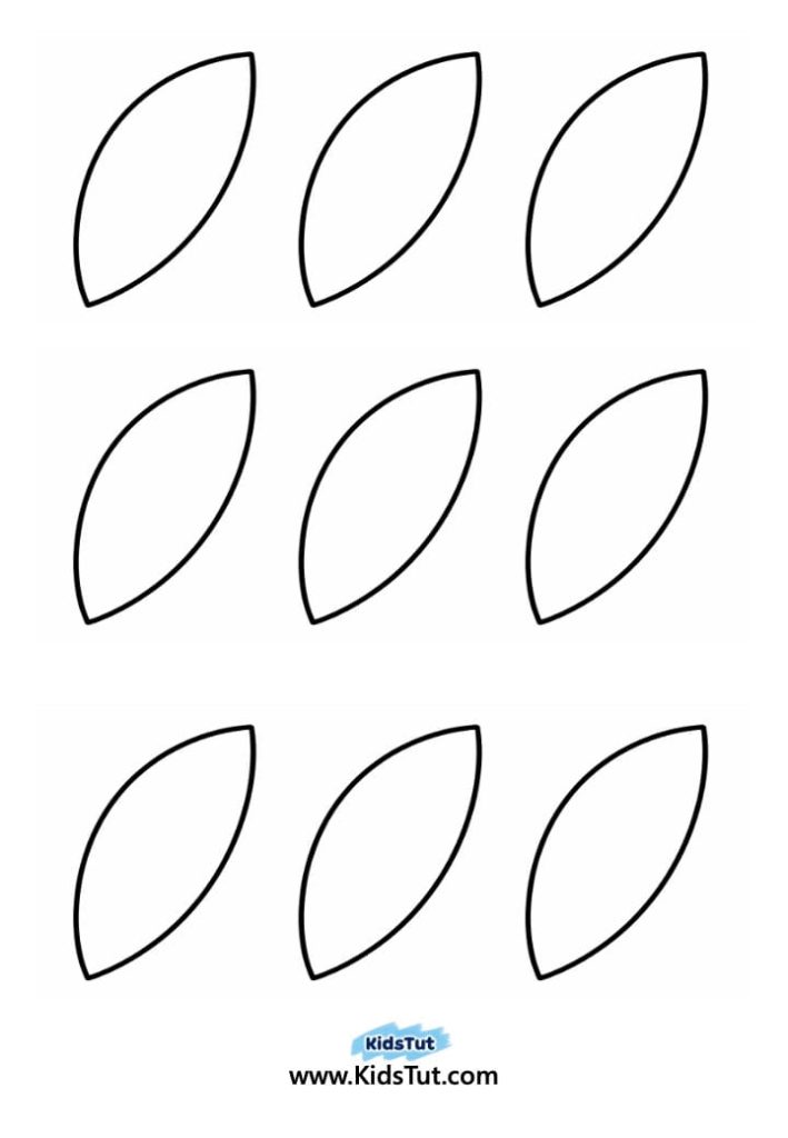 Easy colorful Torn Paper Tulip Craft for Kids