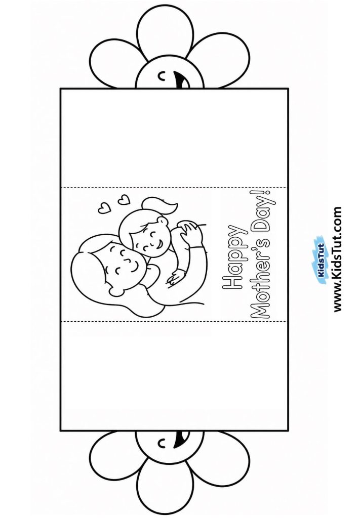 Easy Mother’s Day Flower Card Craft for Kids