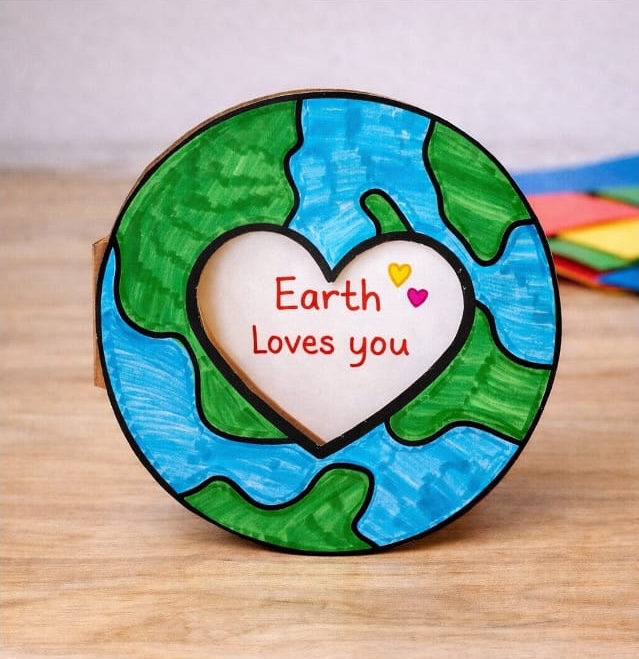 Earth Day Kids Crafts: Creative Greeting Cards