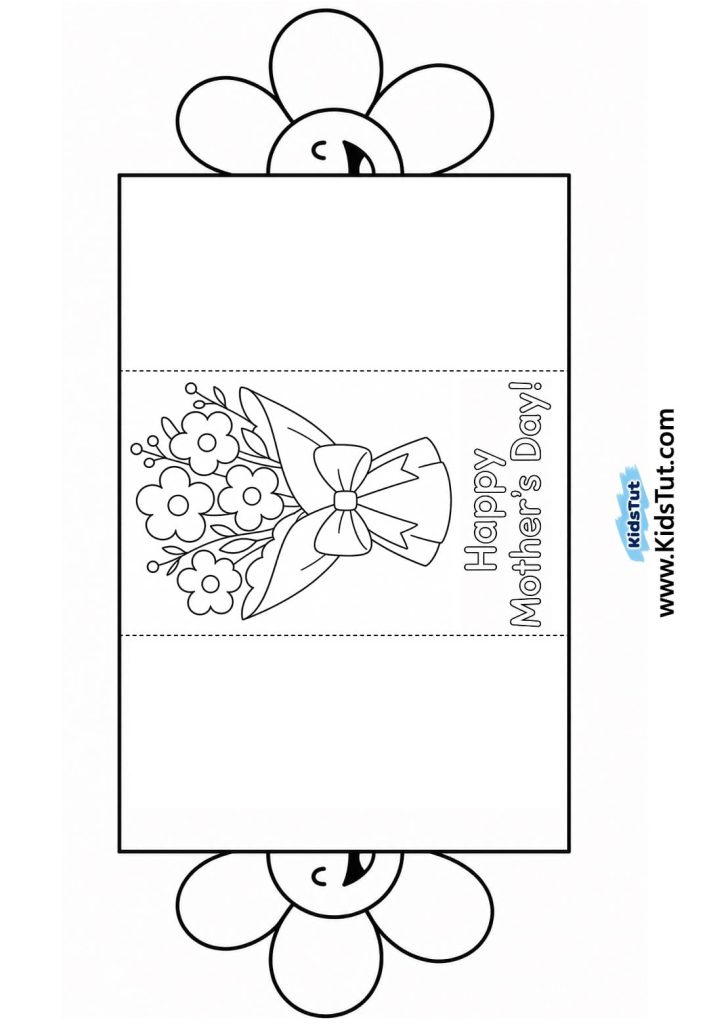 Easy Mother’s Day Flower Card Craft for Kids