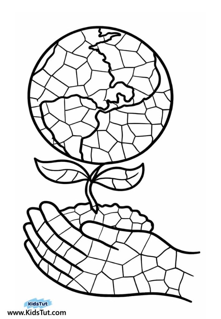 Easy and Fun Earth Day Coloring Pages for Kids