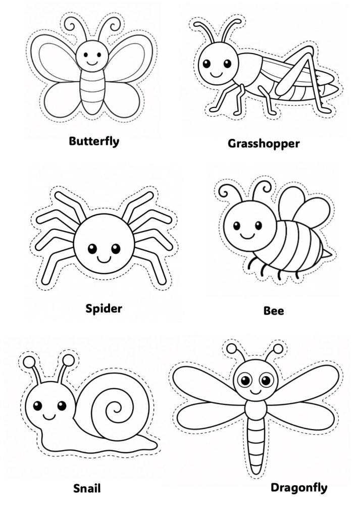 Easy Bug Jar Craft for Kids with Cute Insects