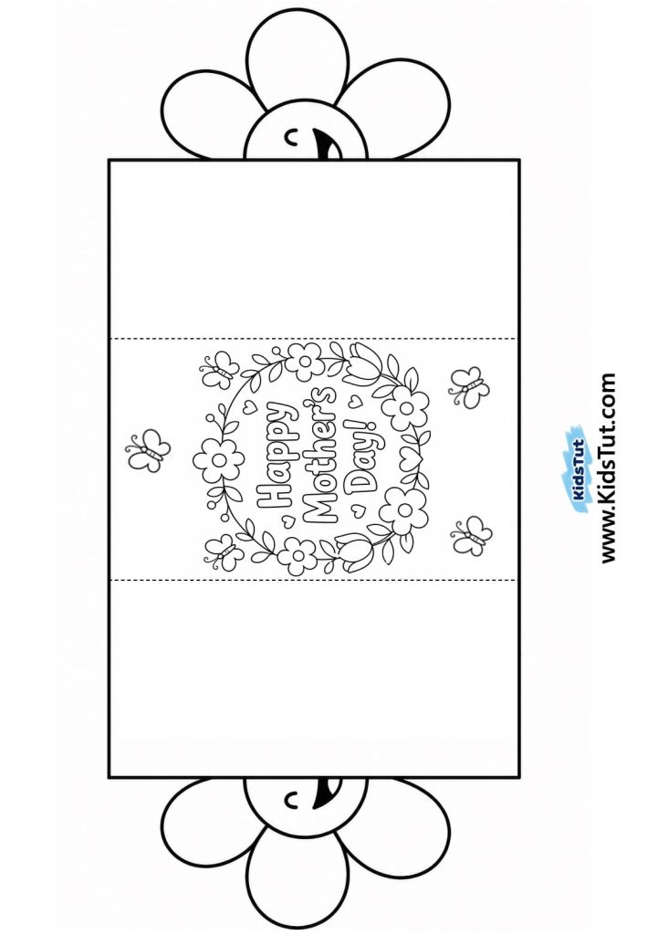 Easy Mother’s Day Flower Card Craft for Kids