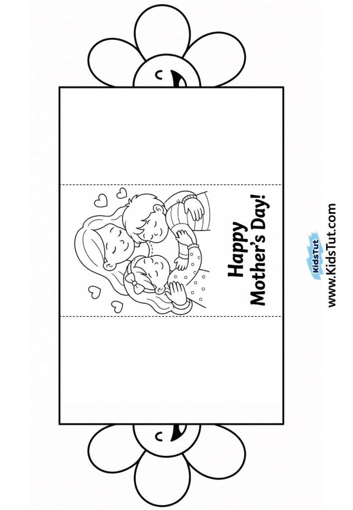 Easy Mother’s Day Flower Card Craft for Kids