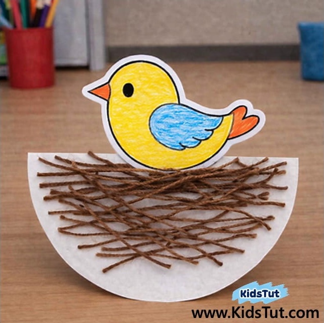 Easy Spring Paper Craft Decoration Ideas for Kids