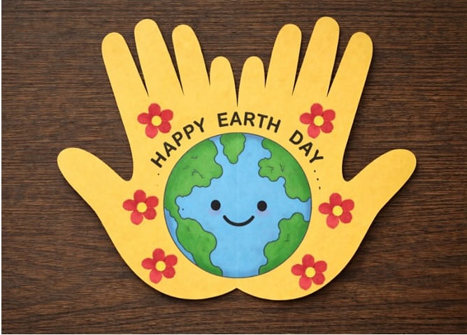 Earth Day Kids Crafts: Creative Greeting Cards