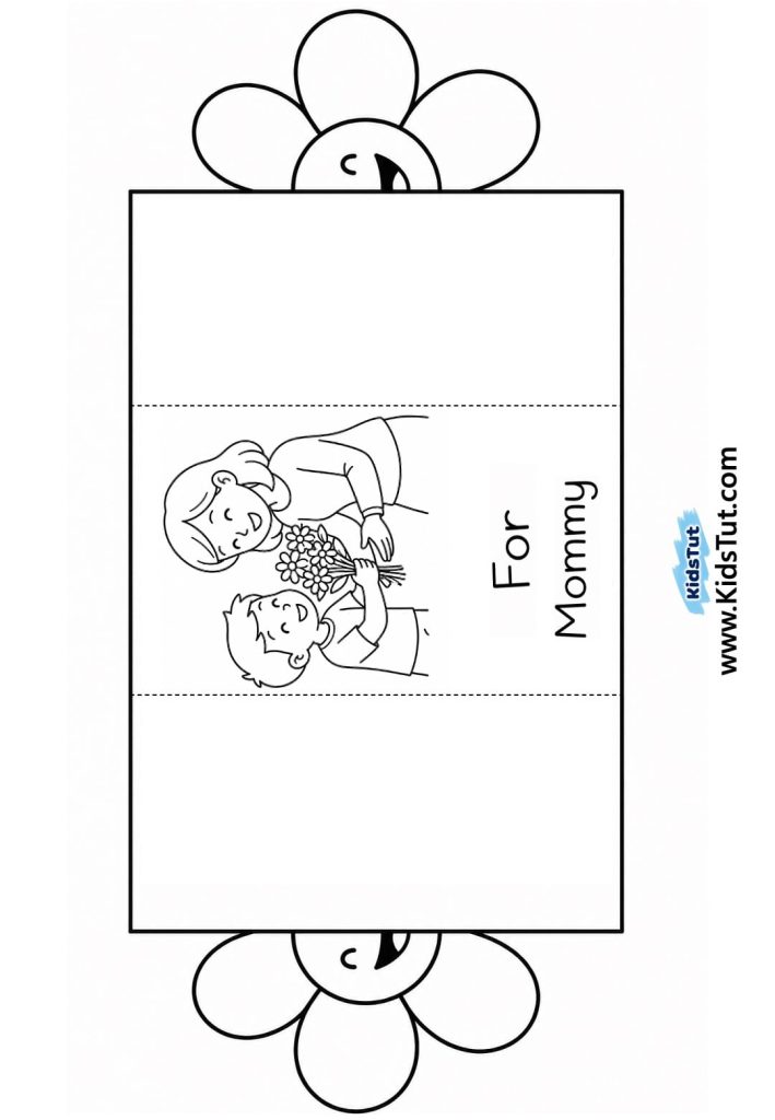 Easy Mother’s Day Flower Card Craft for Kids